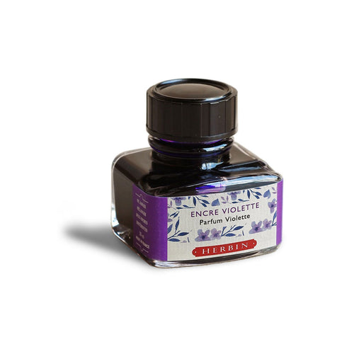 J. Herbin Scented Bottled Ink - Violette (Parfum Violette)