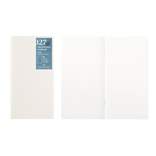 Traveler's Company Notebook Refill Regular Size 027 Watercolor Paper