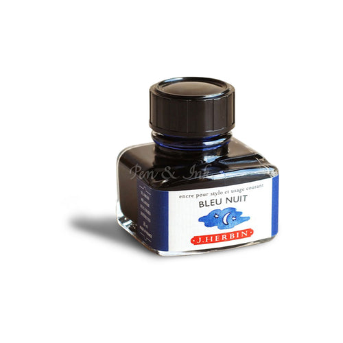 J. Herbin Bottled Ink Bleu Nuit