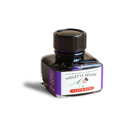 J. Herbin Bottled Ink Violette Pensee