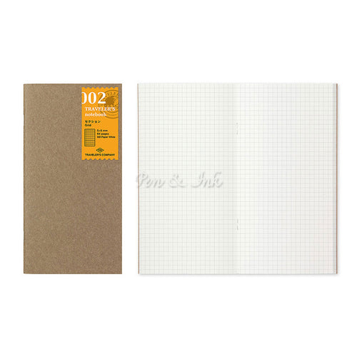 Midori Traveler’s Company Traveler’s Notebook Refill Regular Size 002 Grid