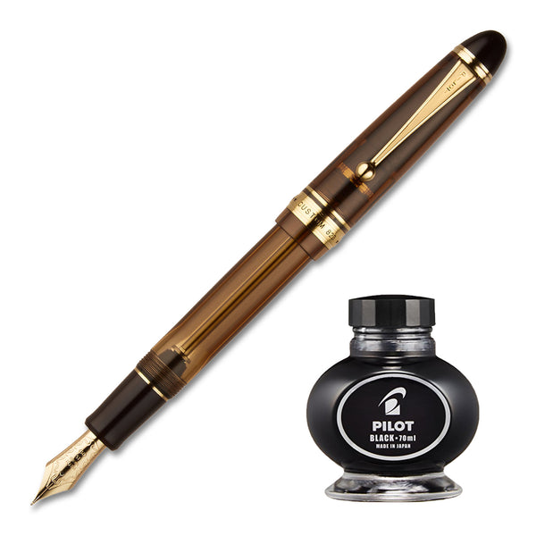 Custom 823 Brown Fountain Pen – Pen & Ink Australia