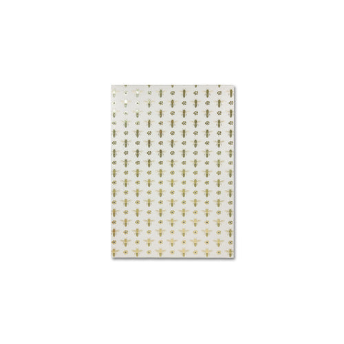 Rossi Classica Italiana Bee Foiled Cover A5 Notepad
