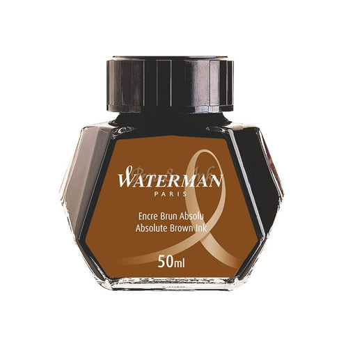 Waterman Bottled Ink Absolute Brown