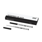 2 Ballpoint Refills - Mystery Black