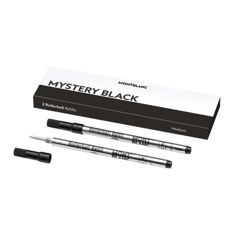 2 Rollerball Refills - Mystery Black