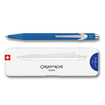 Caran d'Ache 849 Colormat-X Blue Ballpoint Pen