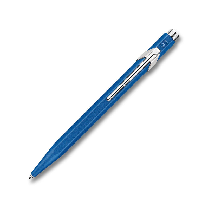 Caran d'Ache 849 Colormat-X Blue Ballpoint Pen