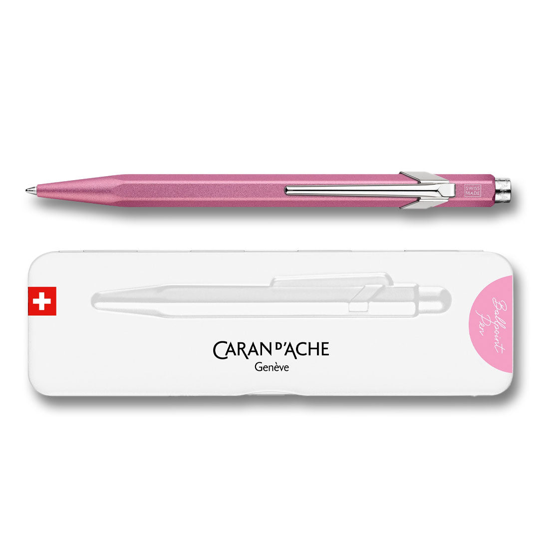Caran d'Ache 849 Colormat-X Pink Ballpoint Pen – Pen & Ink Australia