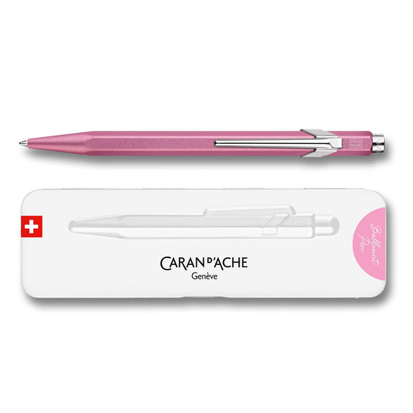 Caran d'Ache 849 Colormat-X Pink Ballpoint Pen – Pen & Ink Australia
