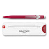 Caran d'Ache 849 Colormat-X Red Ballpoint Pen