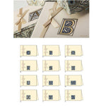 Classica Italiana Initial Note Card Set