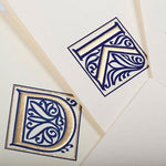 Classica Italiana Initial Note Card Set