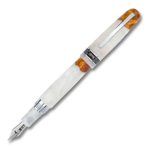 Conklin Spectra Fusion White Chrome Limited Edition Fountain Pen