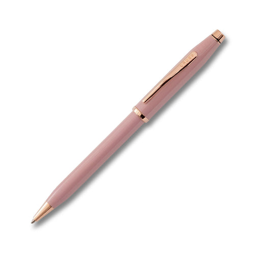 Croass Century II Smoky Pink with Rose Gold Trim Ballpoint Pen