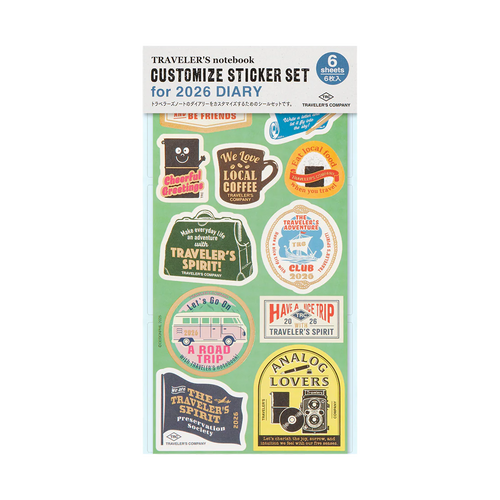 Travelers Company 2026 Sticker Set