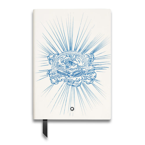 Montblanc Fine Stationery Notebook #146 Writers Edition Homage to Johann Wolfgang von Goethe, White, Lined