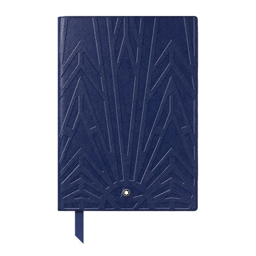 Montblanc Fine Stationery Notebook #163 Meisterstück The Origin Collection, Blue Lined