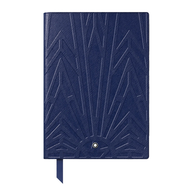 Montblanc Fine Stationery Notebook #163 Meisterstück The Origin Collection, Blue Lined