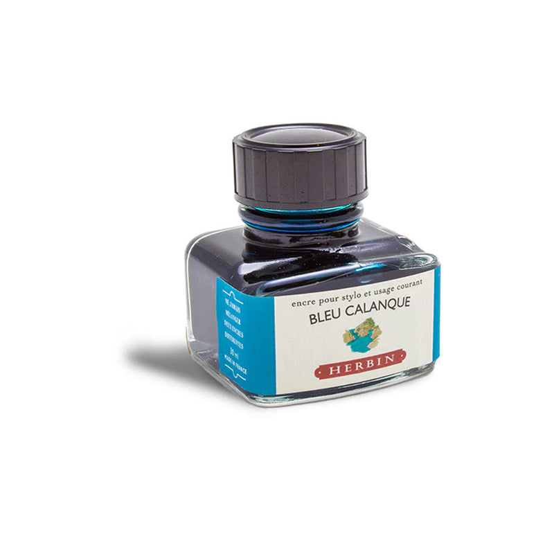 J. Herbin Bottled Ink Bleu Calanque