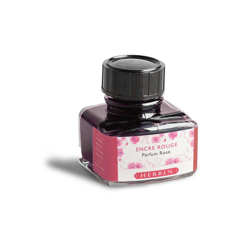 J. Herbin Scented Bottled Ink - Red (Parfum Rose)