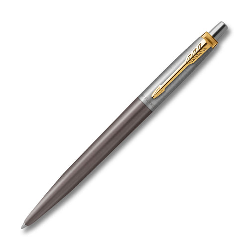 Parker Jotter XL Grey Gold Trim Ballpoint Pen