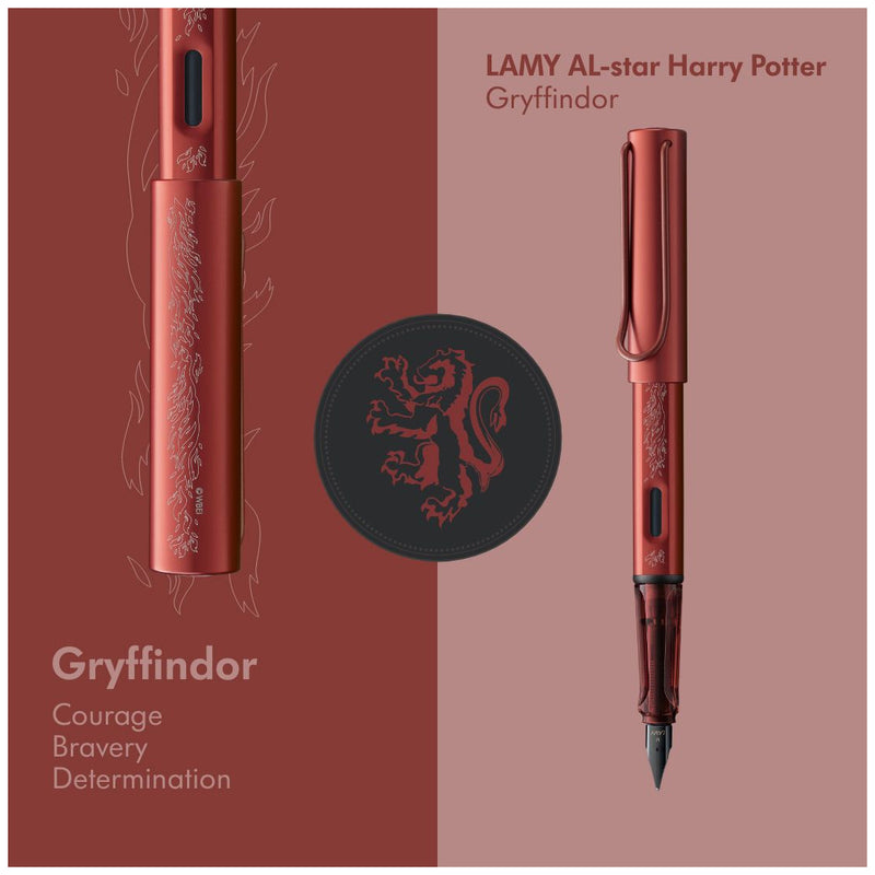 LAMY AL-star Harry Potter Gryffindor Special Edition Fountain Pen