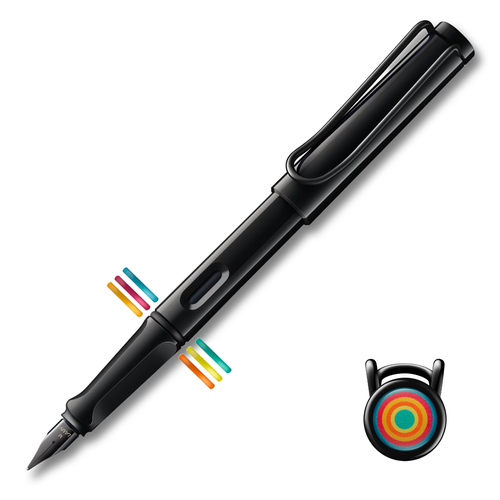 LAMY Safari Multi Black Special Edition Fountain Pen
