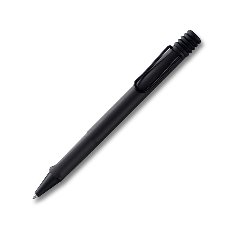 LAMY-Safari-Steel-Black-Ballpoint-Pen