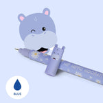 Legami "Hip Hippo Hooray!" Hippo Erasable Gel Pen