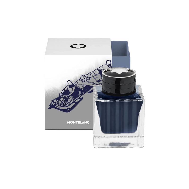 Montblanc Bottled Ink Meisterstück x Olympic Heritage Chamonix 1924, Blue 50ml