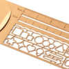 Clip Ruler Copper