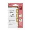 Midori Index Clips - Brass (Medium)