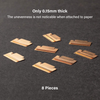 Midori Index Clips - Rose Gold (Medium)