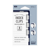 Index Clips - Silver (Medium)