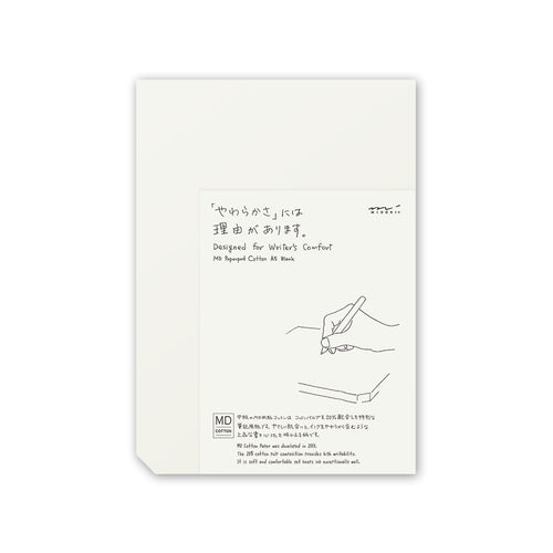 Midori MD Paper Pad Cotton A5 Blank