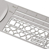 Midori Clip Ruler Silver