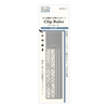 Midori Clip Ruler Silver