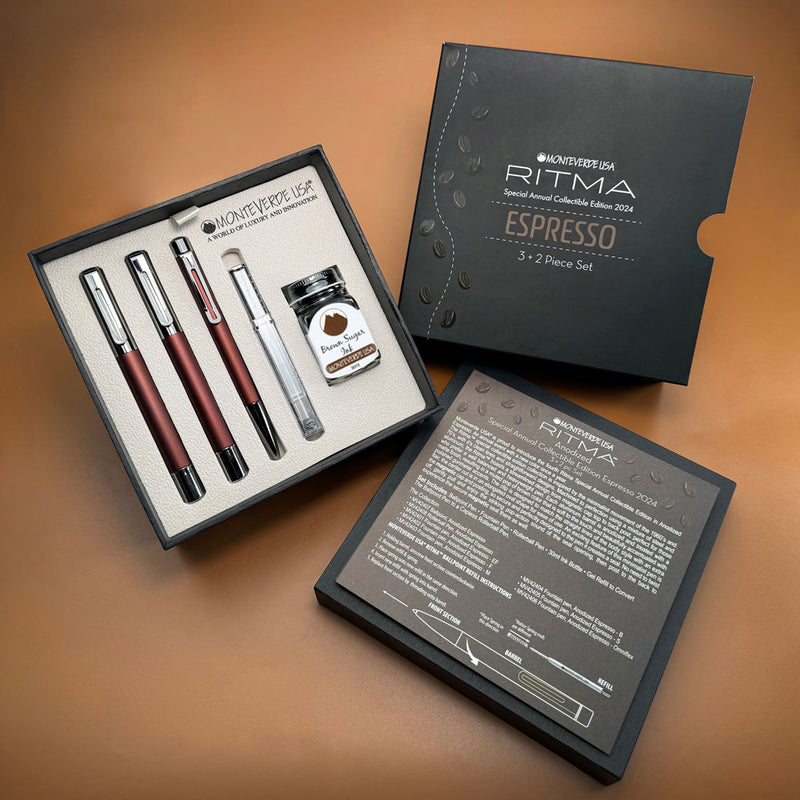 Monteverde Ritma Anodized Espresso Special Edition Set