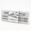 Monteverde Monza 3 Fountain Pen Set (M, F, Omniflex) - Clear