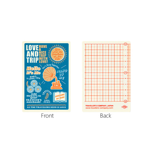 Notebook Accessory Passport Size 2025 Diary Plastic Sheet