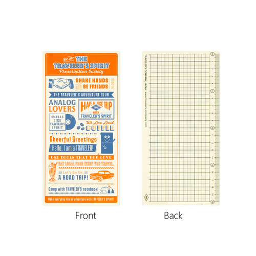 Notebook Accessory Regular Size 2026 Diary Plastic Sheet