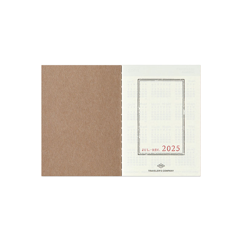 Notebook Refill Passport Size 2025 Weekly Diary