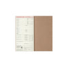 Notebook Refill Regular Size 2025 Diary Weekly Vertical