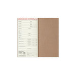 Notebook Refill Regular Size 2025 Diary Weekly Vertical