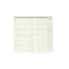 Traveler’s Company Notebook Refill Regular Size 2025 Monthly Diary