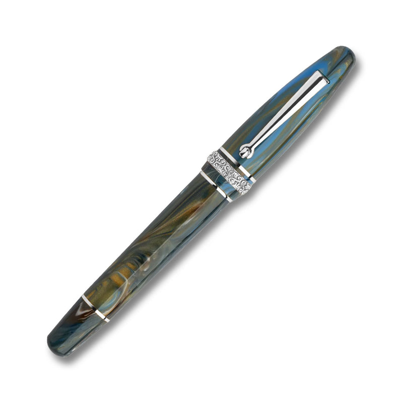 Ogiva Golden Age Wind Palladium Trim Fountain Pen