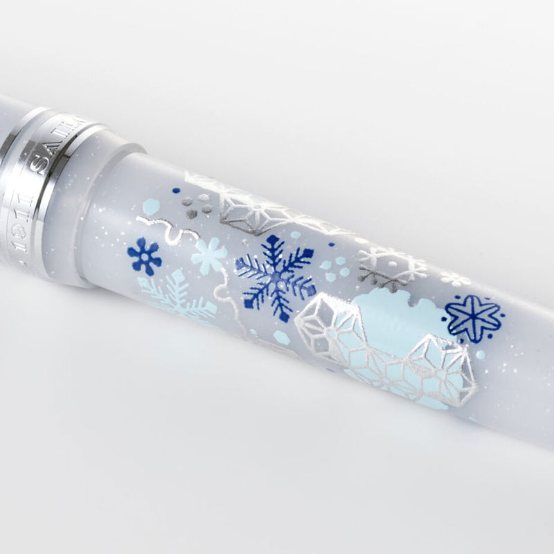 PLUS X SAILOR First Snow Pro Gear Slim Limited Edition Fountain Pen Set