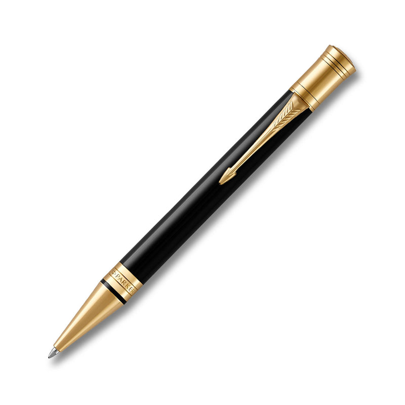 Duofold Classic Black Gold Trim Ballpoint Pen