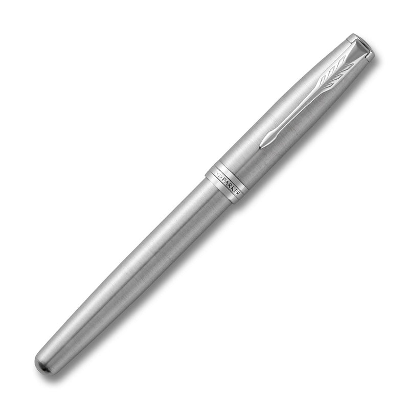 Parker Sonnet Stainless Steel Chrome Trim Rollerball Pen